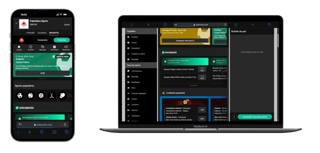 Casino en ligne français PokerStars
