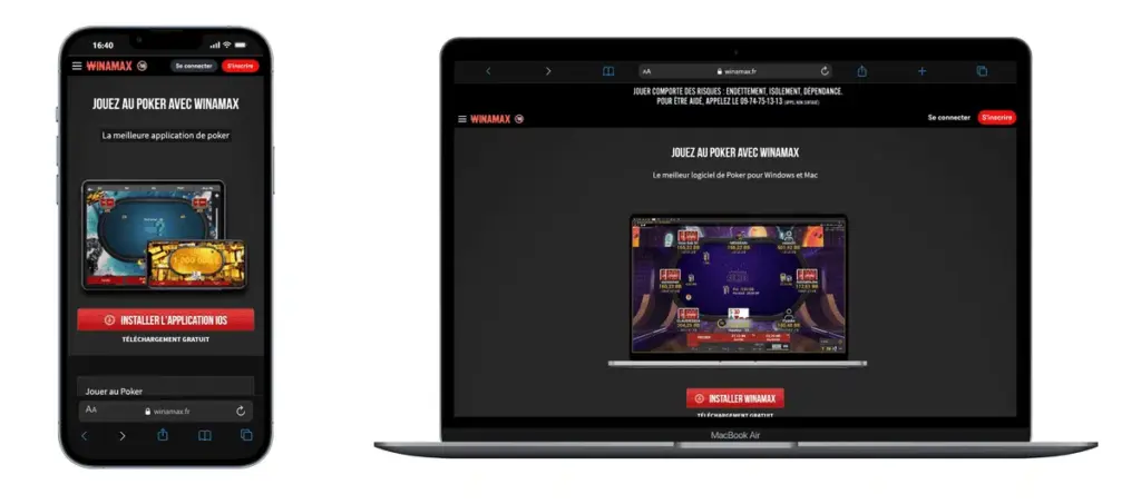Casino en ligne français winamax