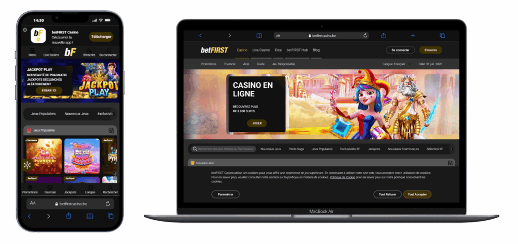 Betfirst site paris sportif belge