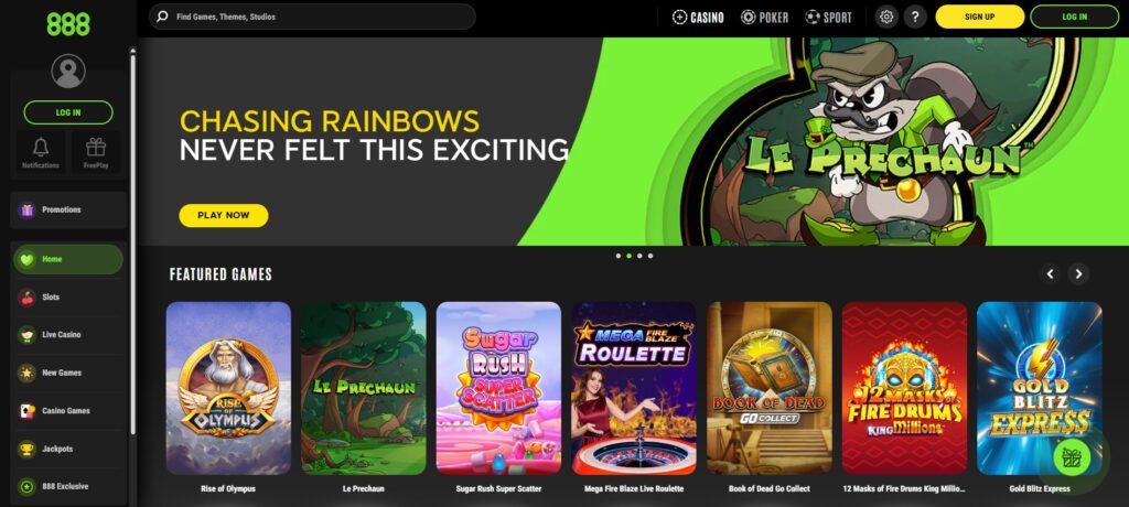 Casino en ligne 888