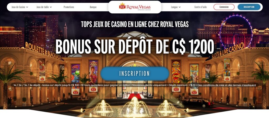 Casino en ligne Canada : Royal Casino