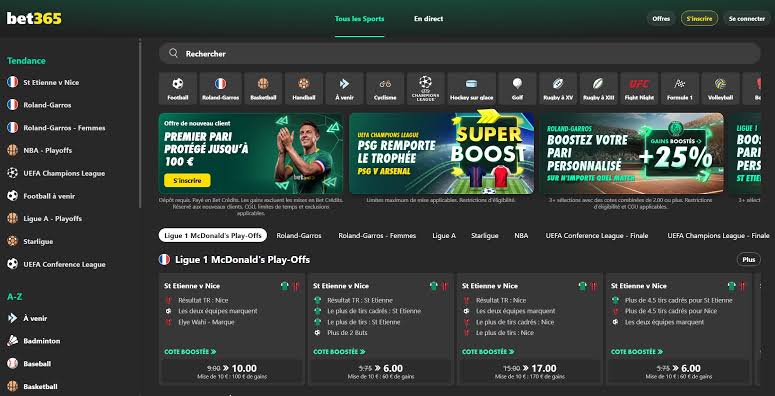 page d'accueil bet365