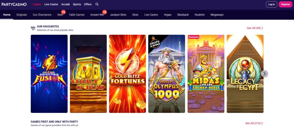 party casino luxembourg